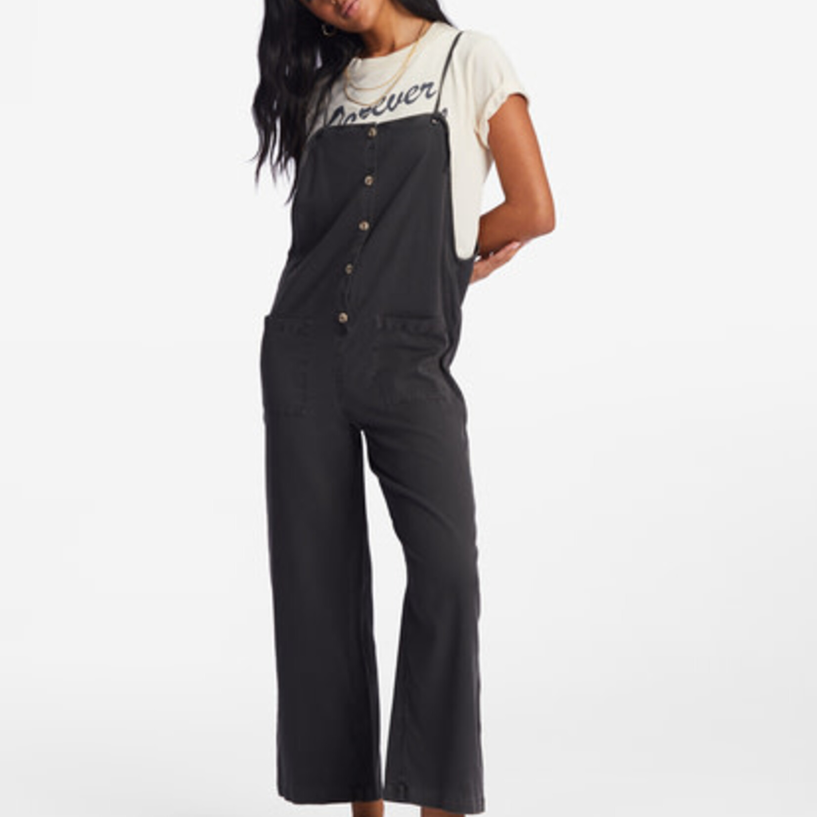 Billabong Beach Cruiser Wide Leg Overalls