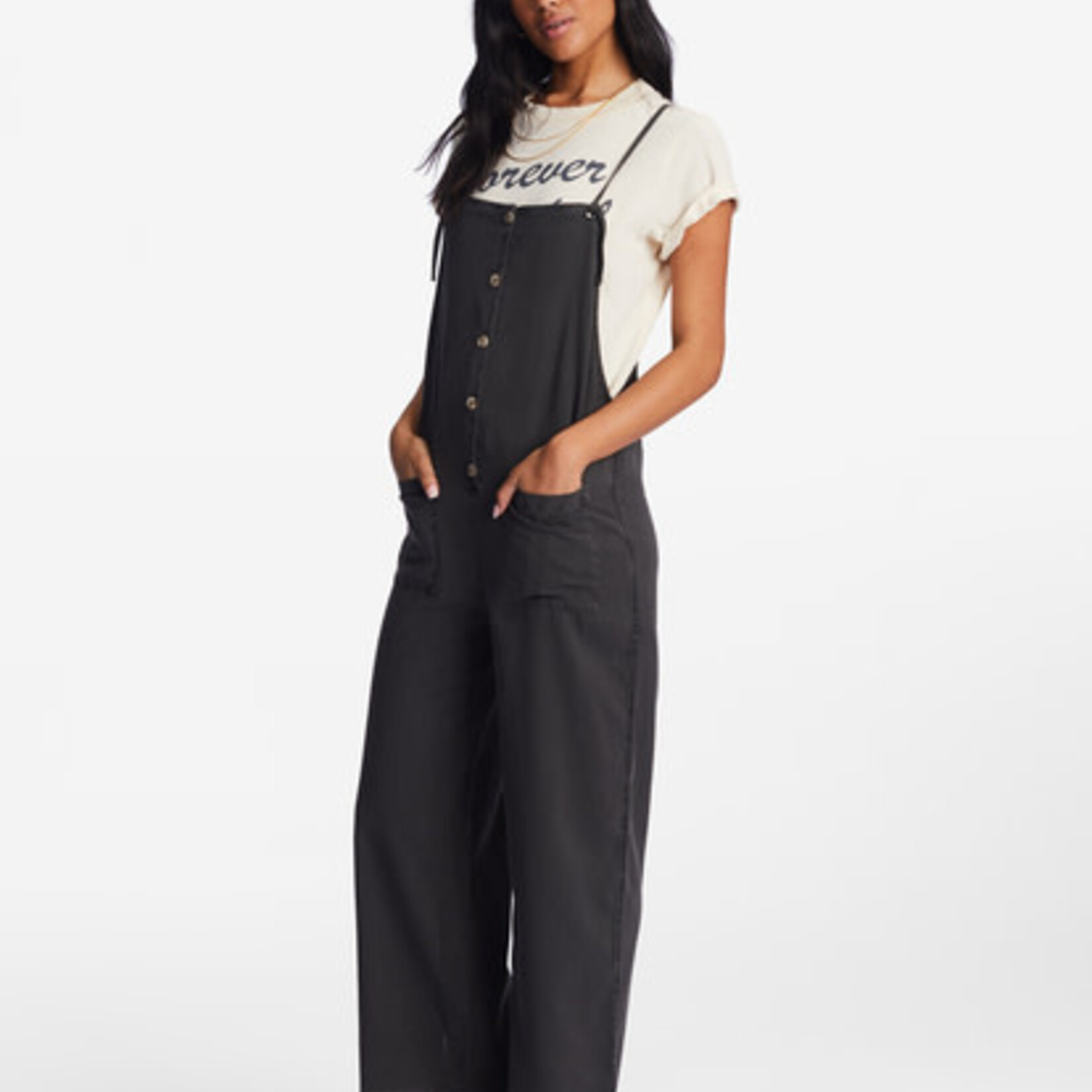 Billabong Beach Cruiser Wide Leg Overalls