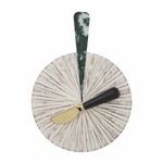 Mudpie Round Marble Board Set