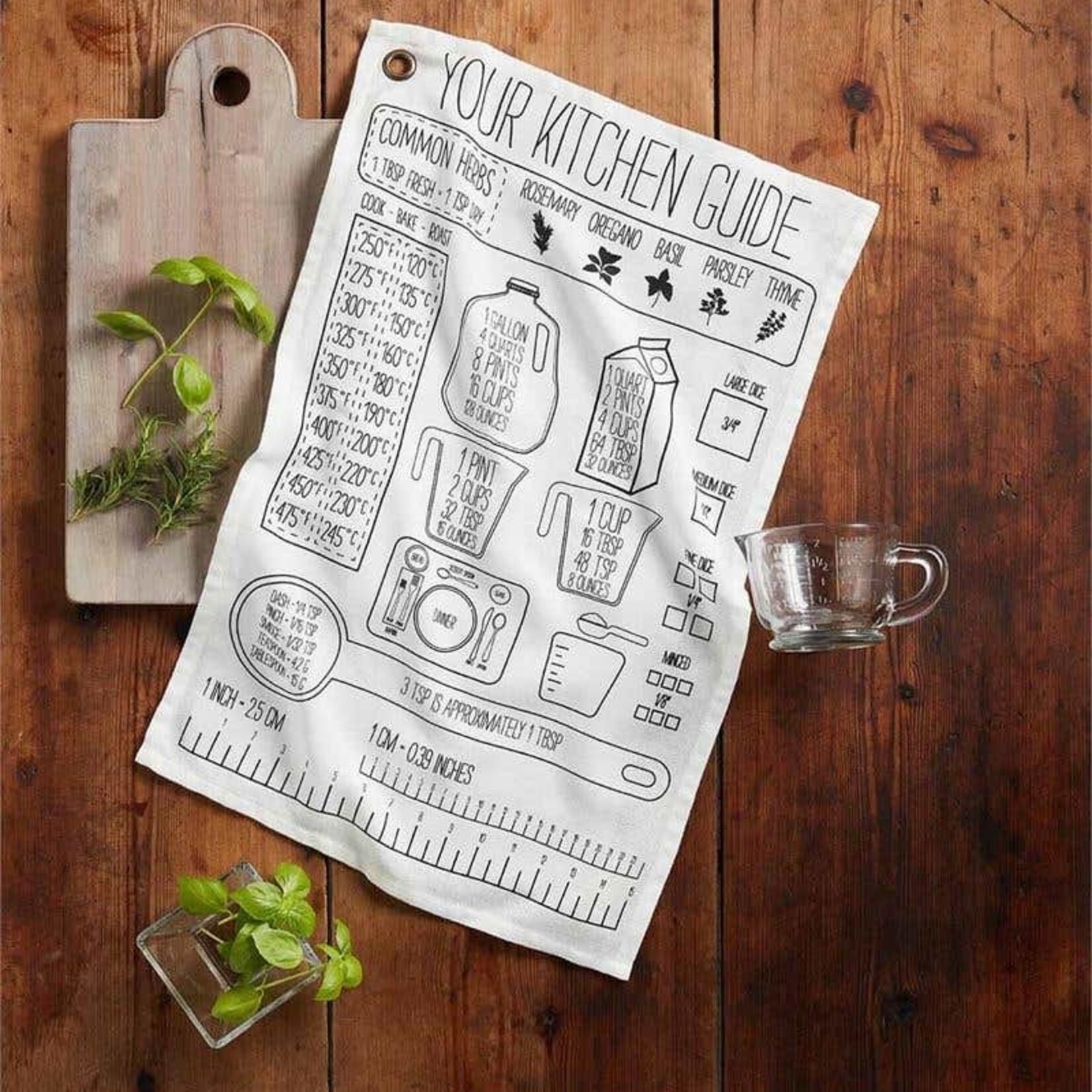 Mudpie Measuring Cup & Towel Set