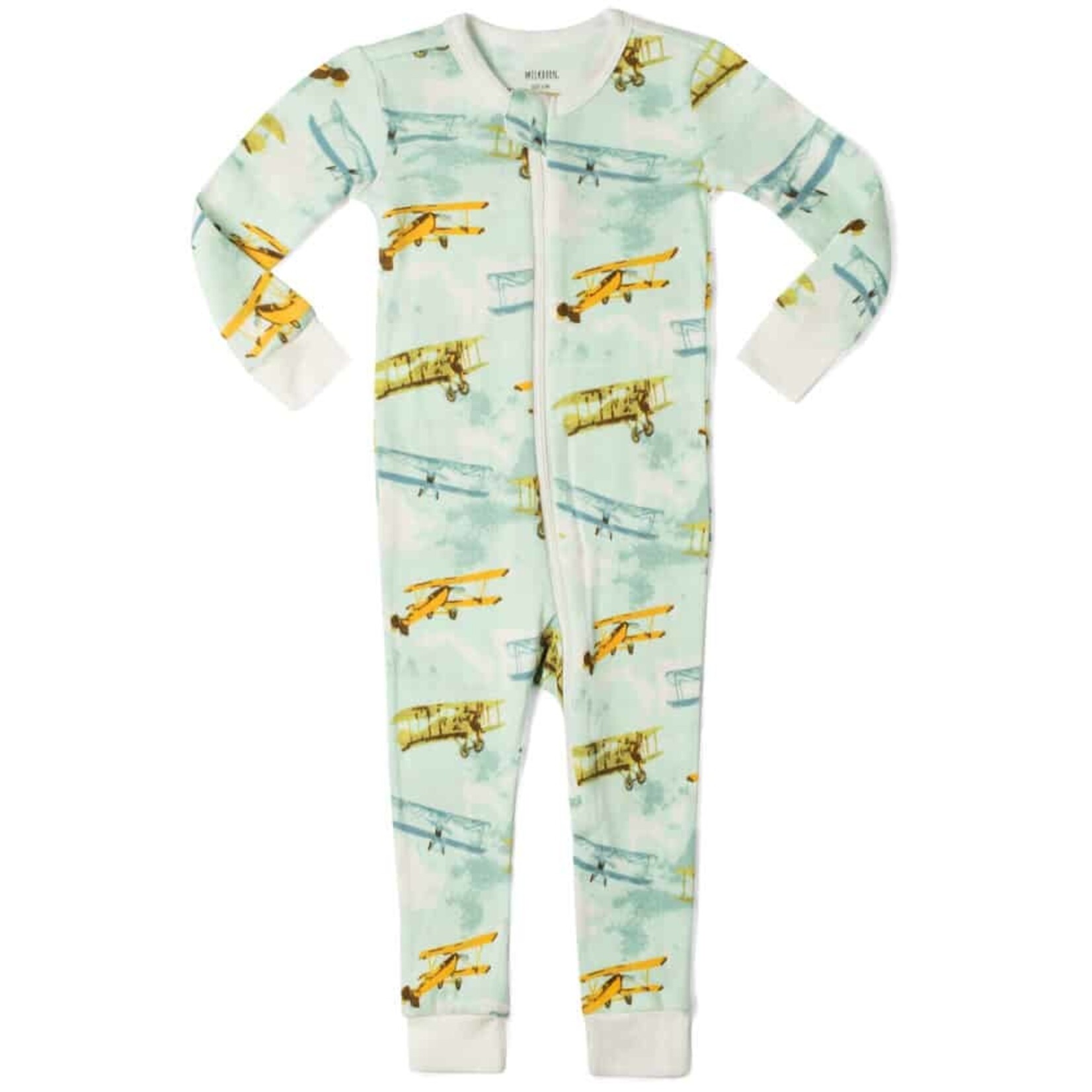 Organic Cotton Zipper Pajama