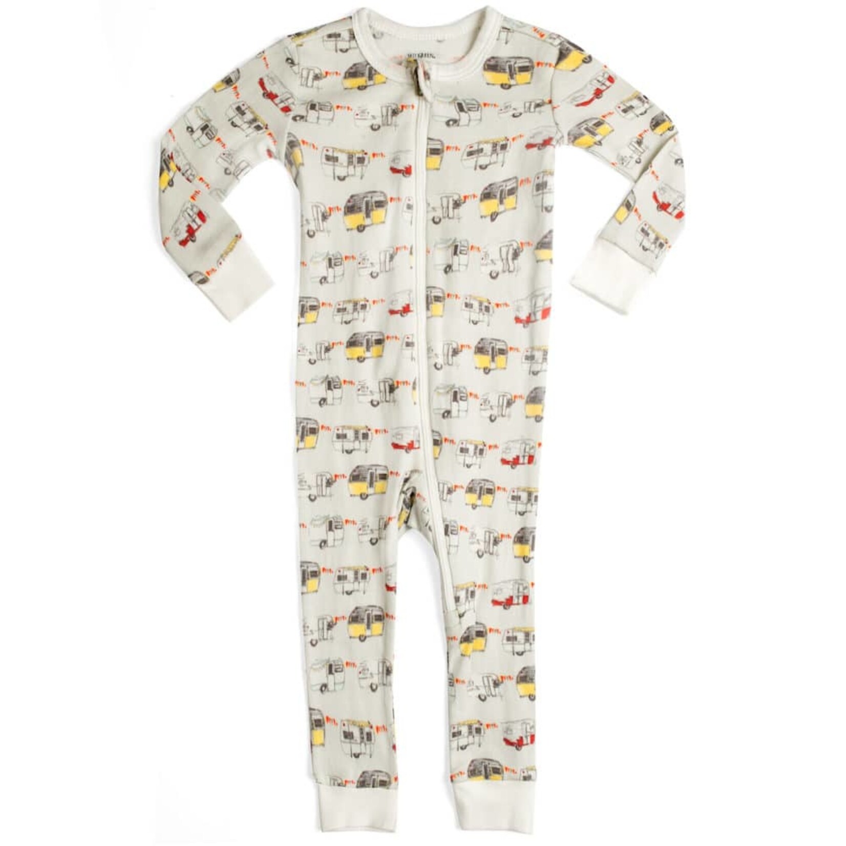 Organic Cotton Zipper Pajama