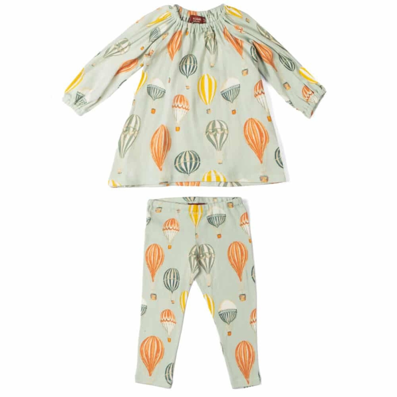Organic Cotton Dress & Legging Set