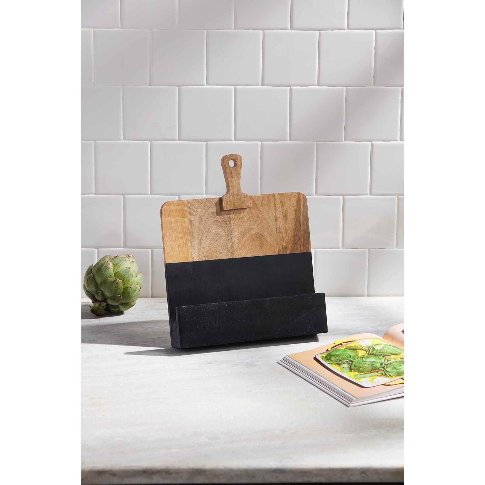 Mudpie Black Cookbook Holder