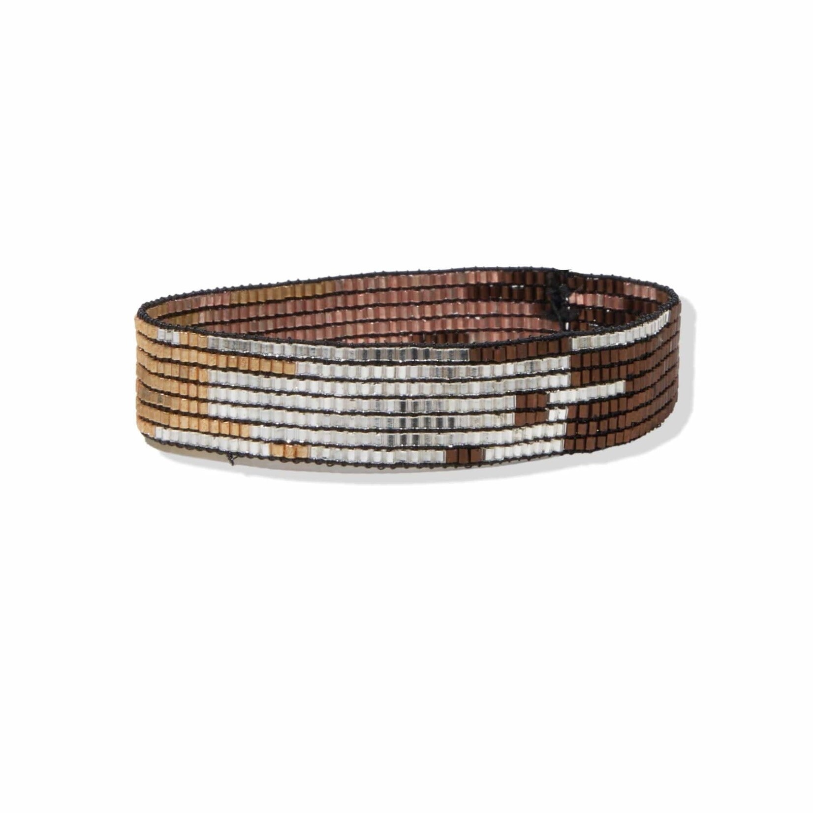 Ink + Alloy Alex Small Beaded Stretch Bracelet