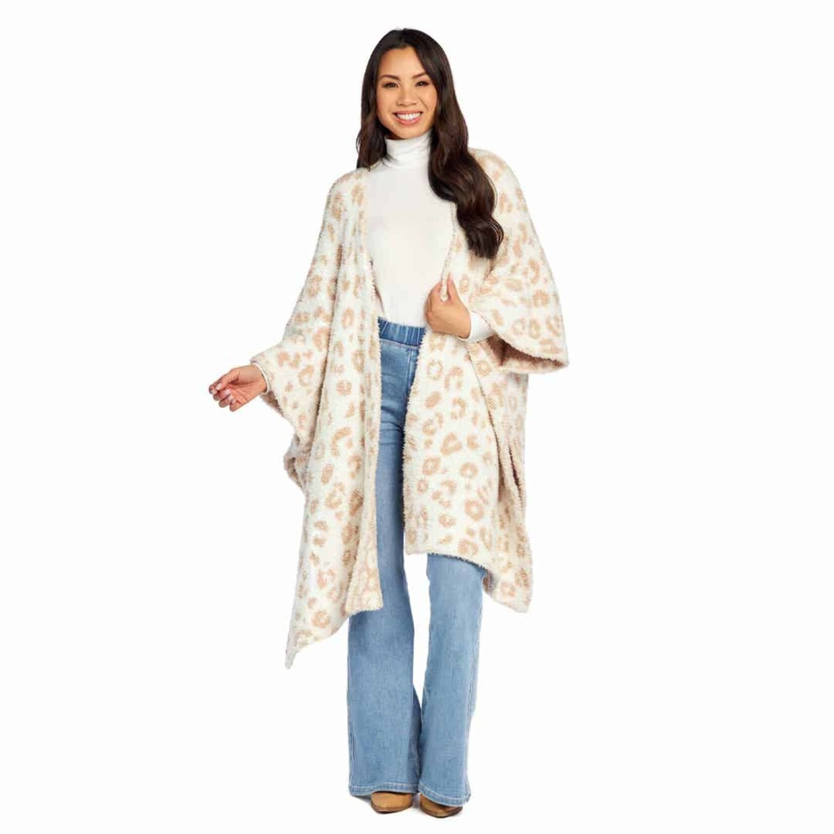 Mudpie Dawn Chenille Poncho