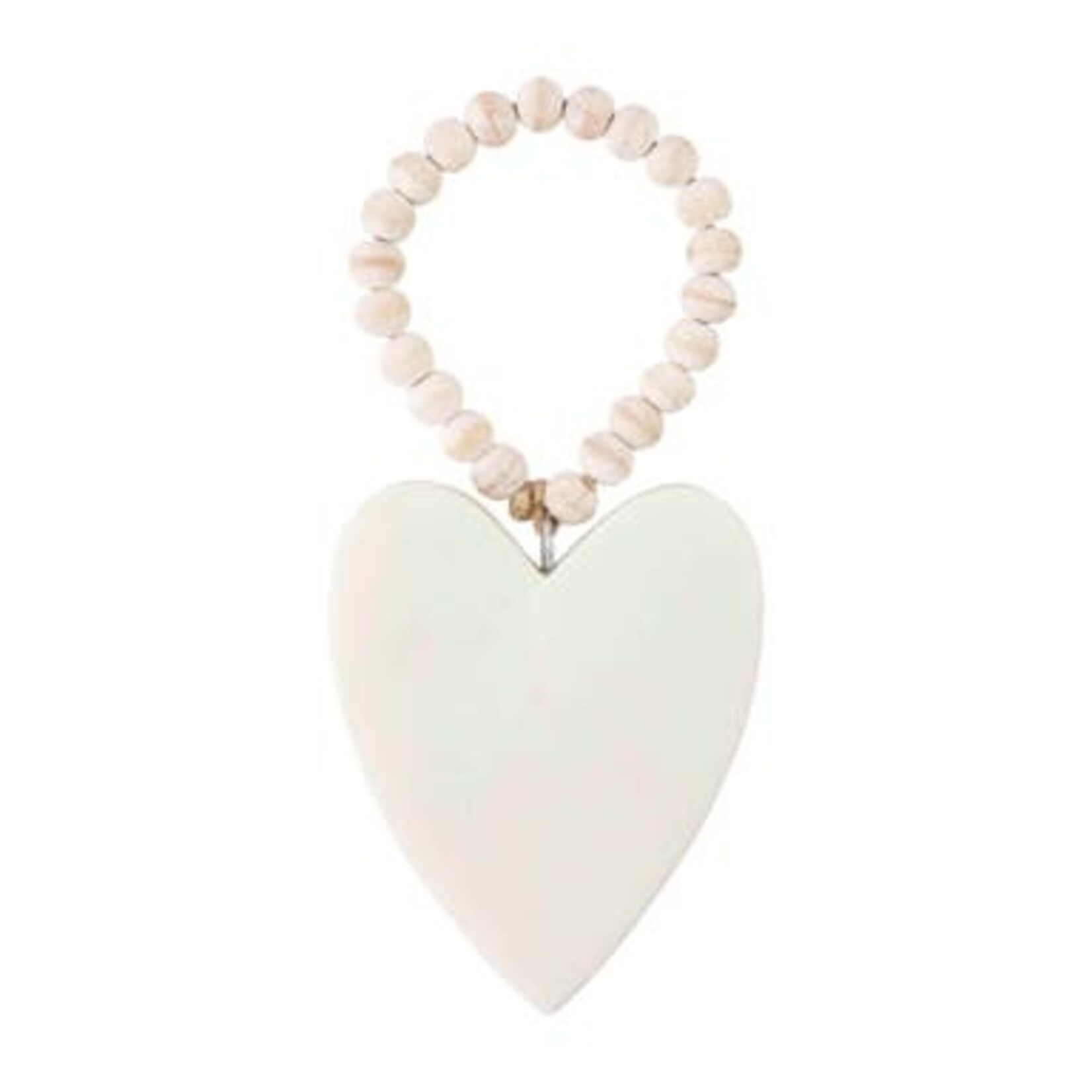 Mudpie White Marble Ornament