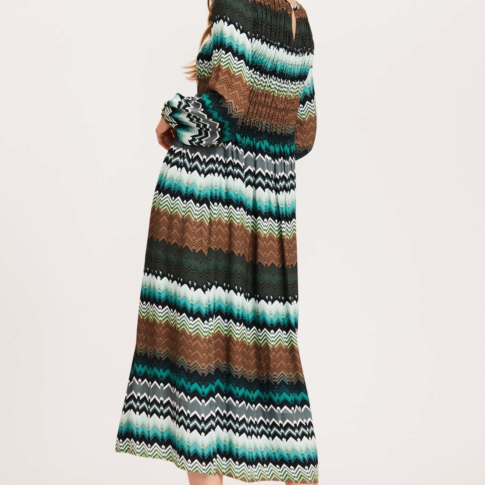 Taylor Chevron Midi Dress
