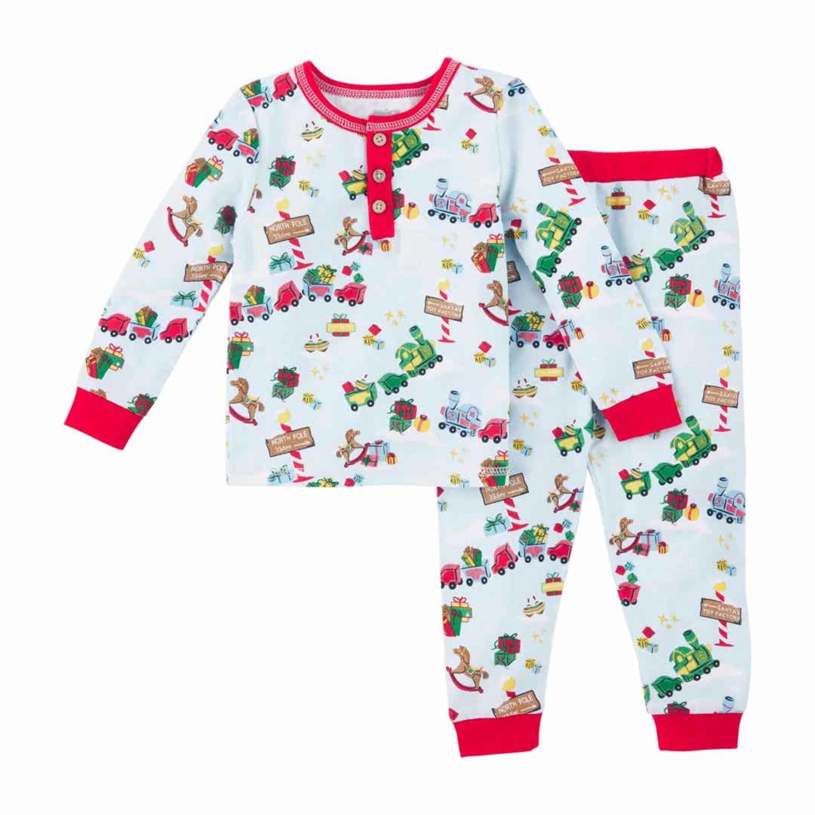 Mudpie Toyland Christmas Pajama Set