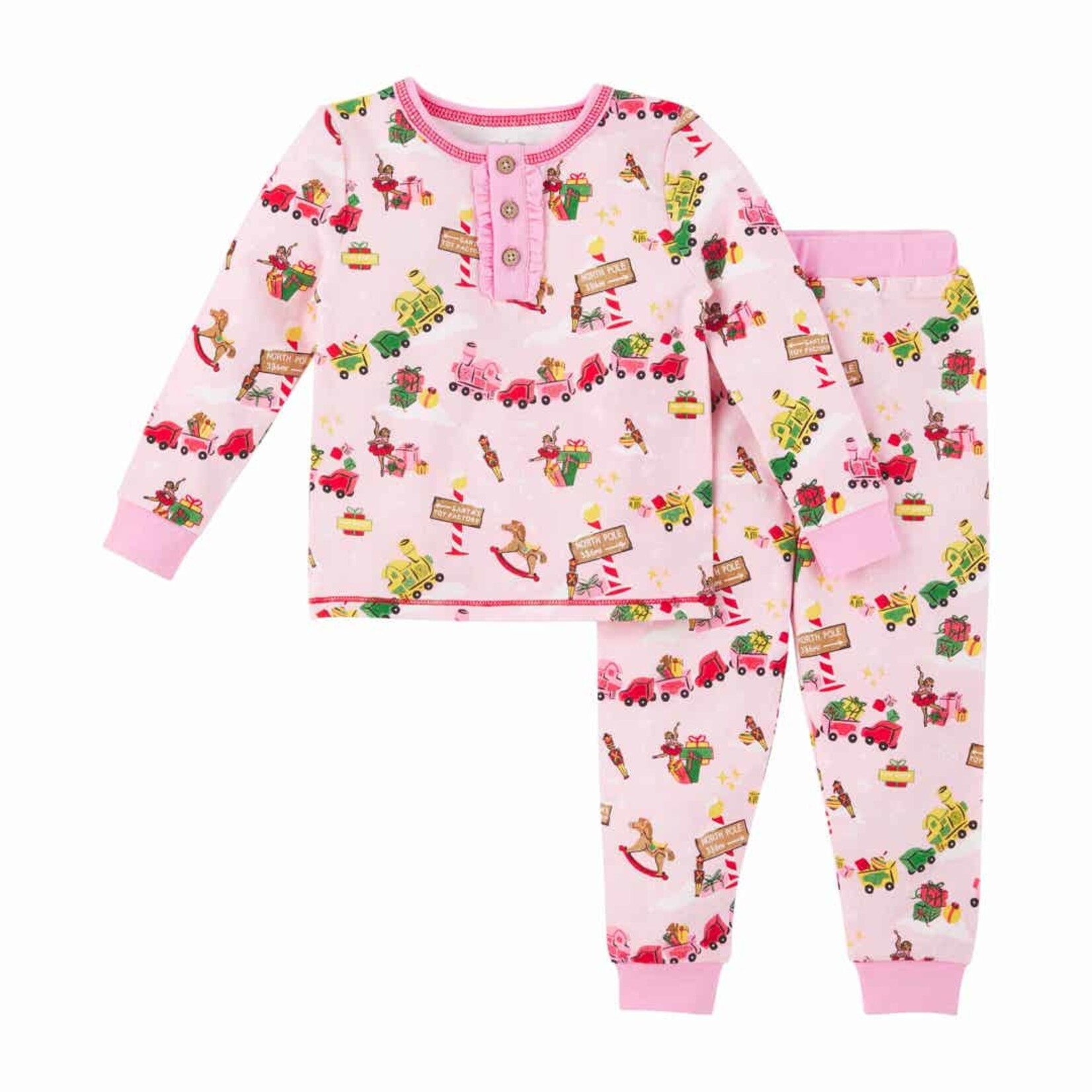 Mudpie Toyland Christmas Pajama Set