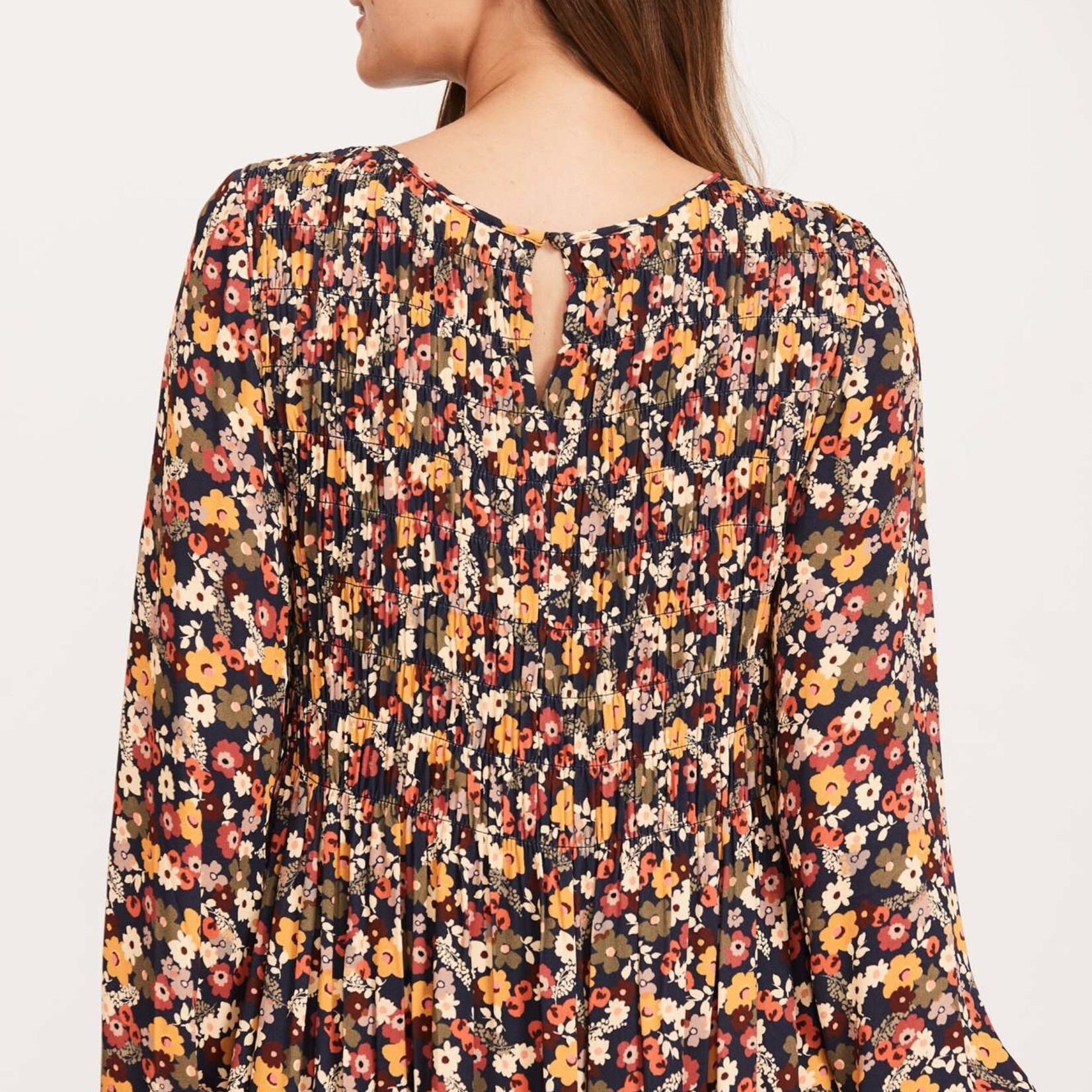 Taylor Ditsy Floral Midi Dress