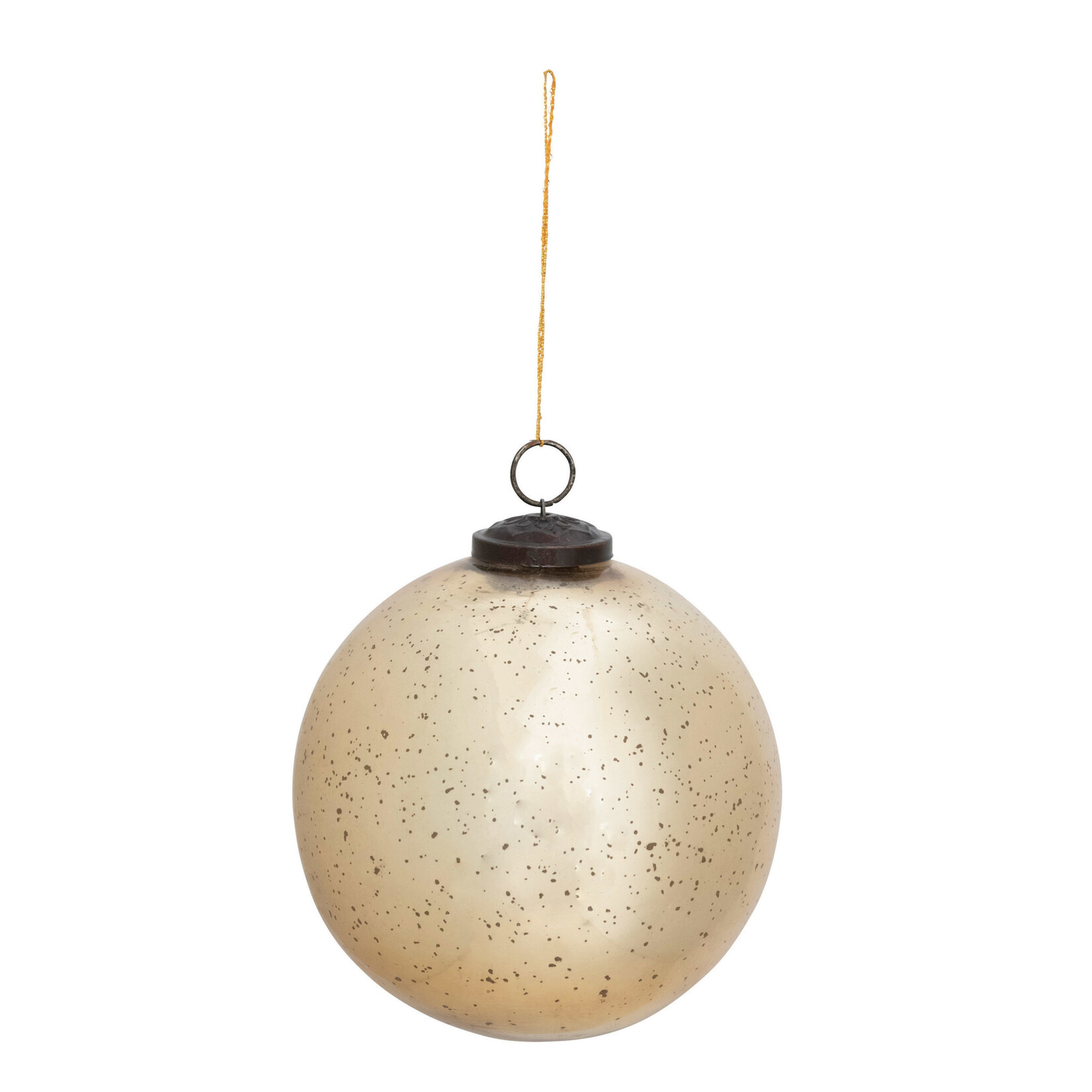 Mercury Glass Ball Large 6"