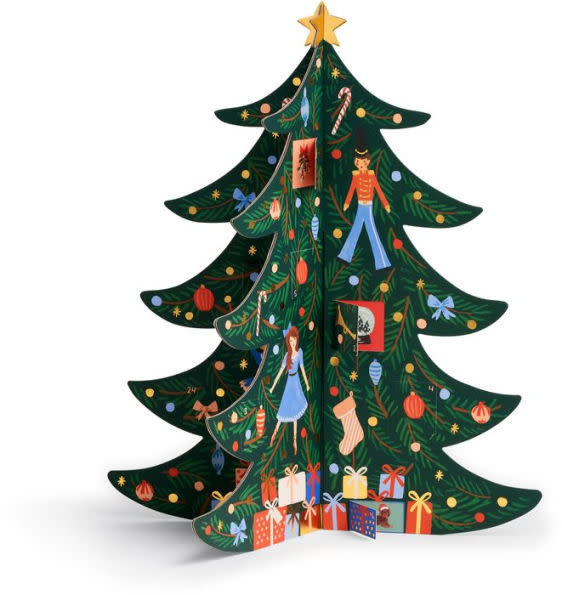 Trees Rifle Paper Rifle Paper Co Christmas Tree Advent Calendar - Theophilus