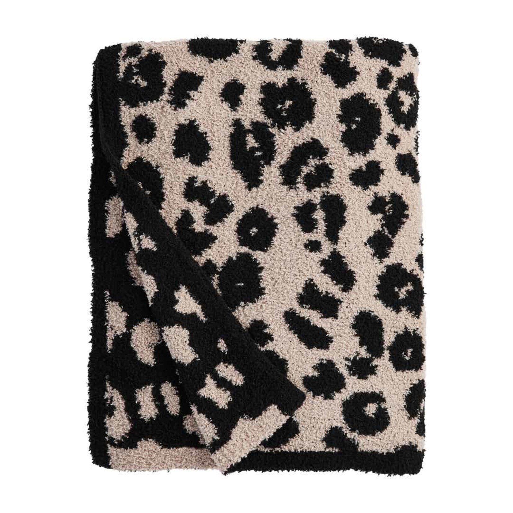 Mudpie Leopard Blanket