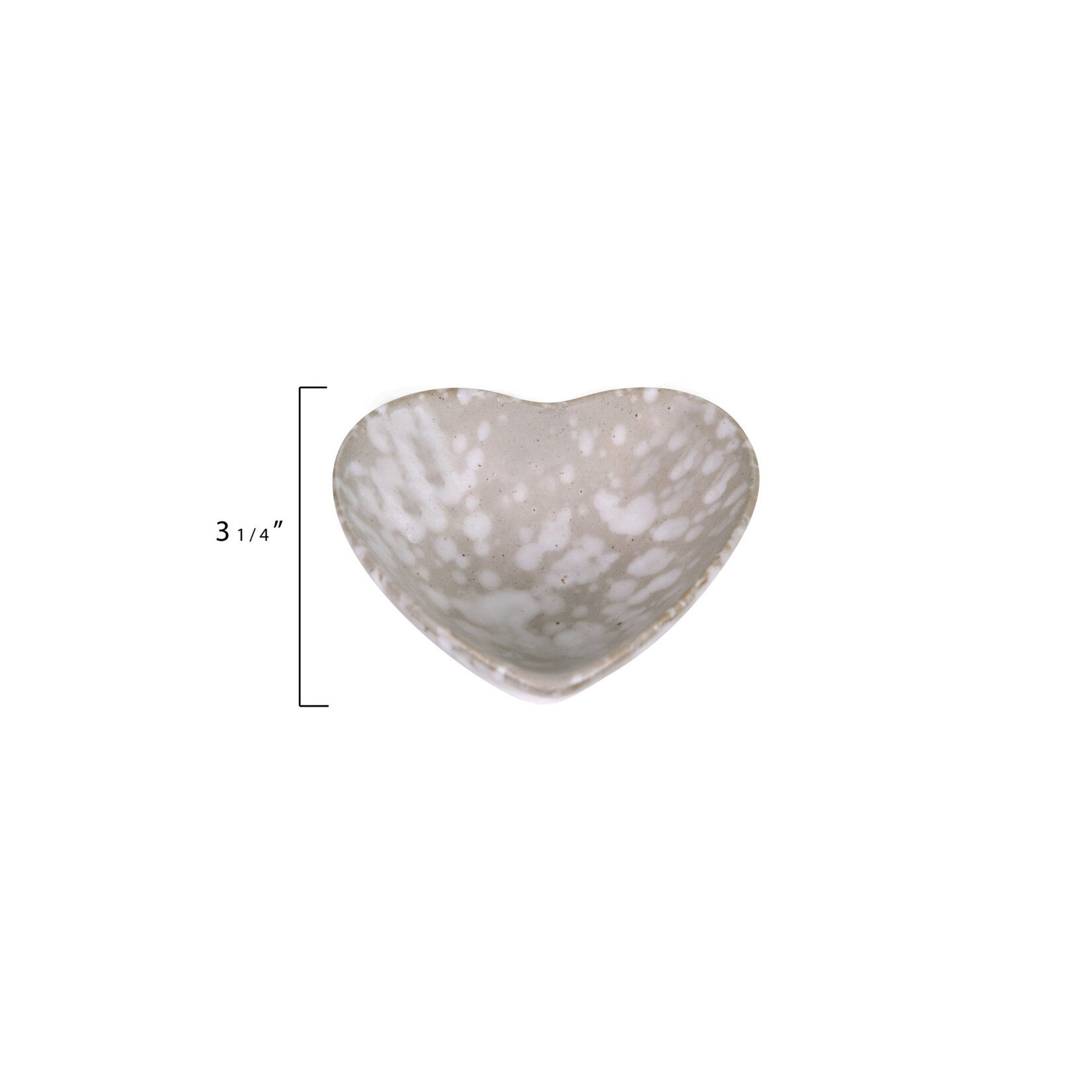 Stoneware Mini Dish, Heart