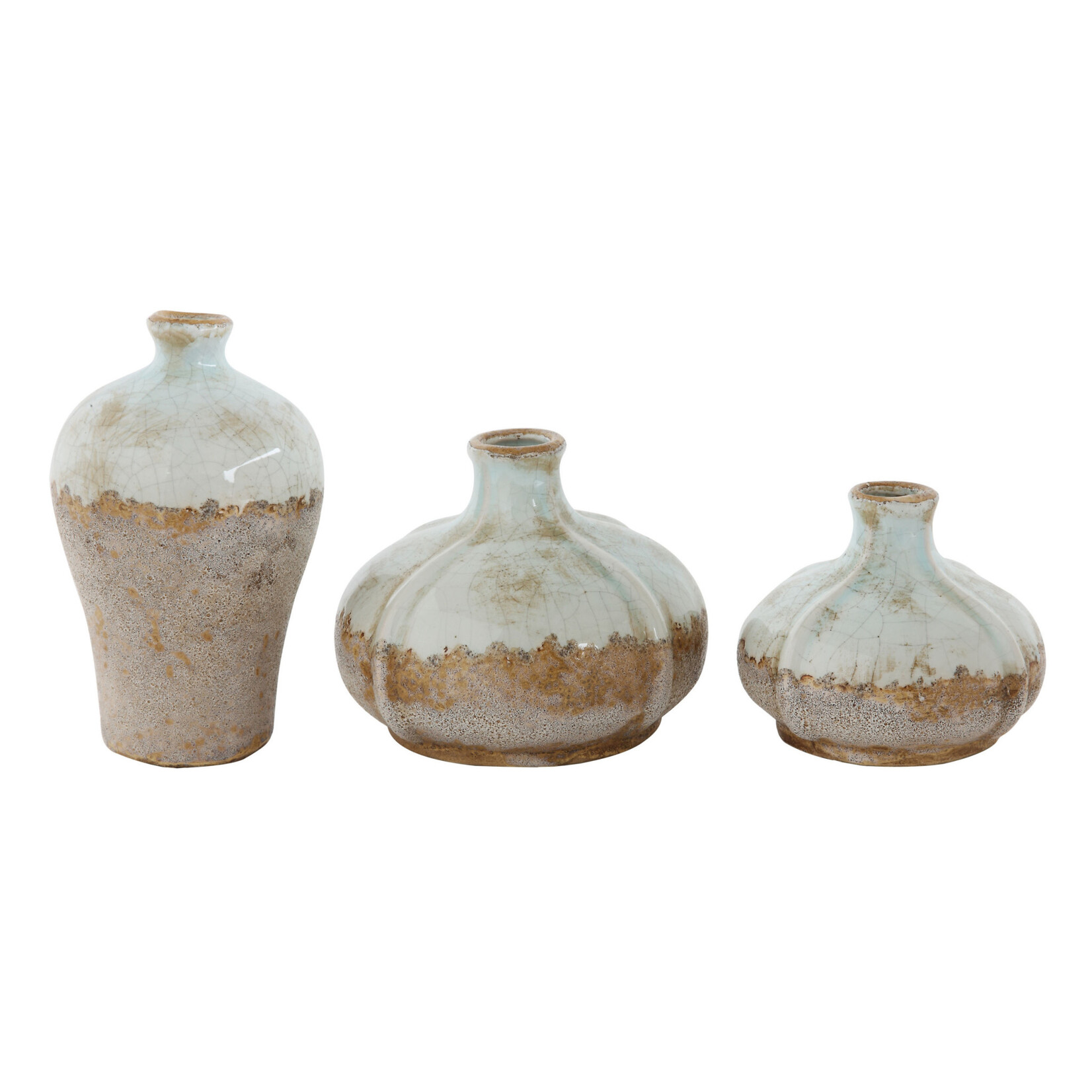 Distressed Terracotta Vase, Tall 6x3