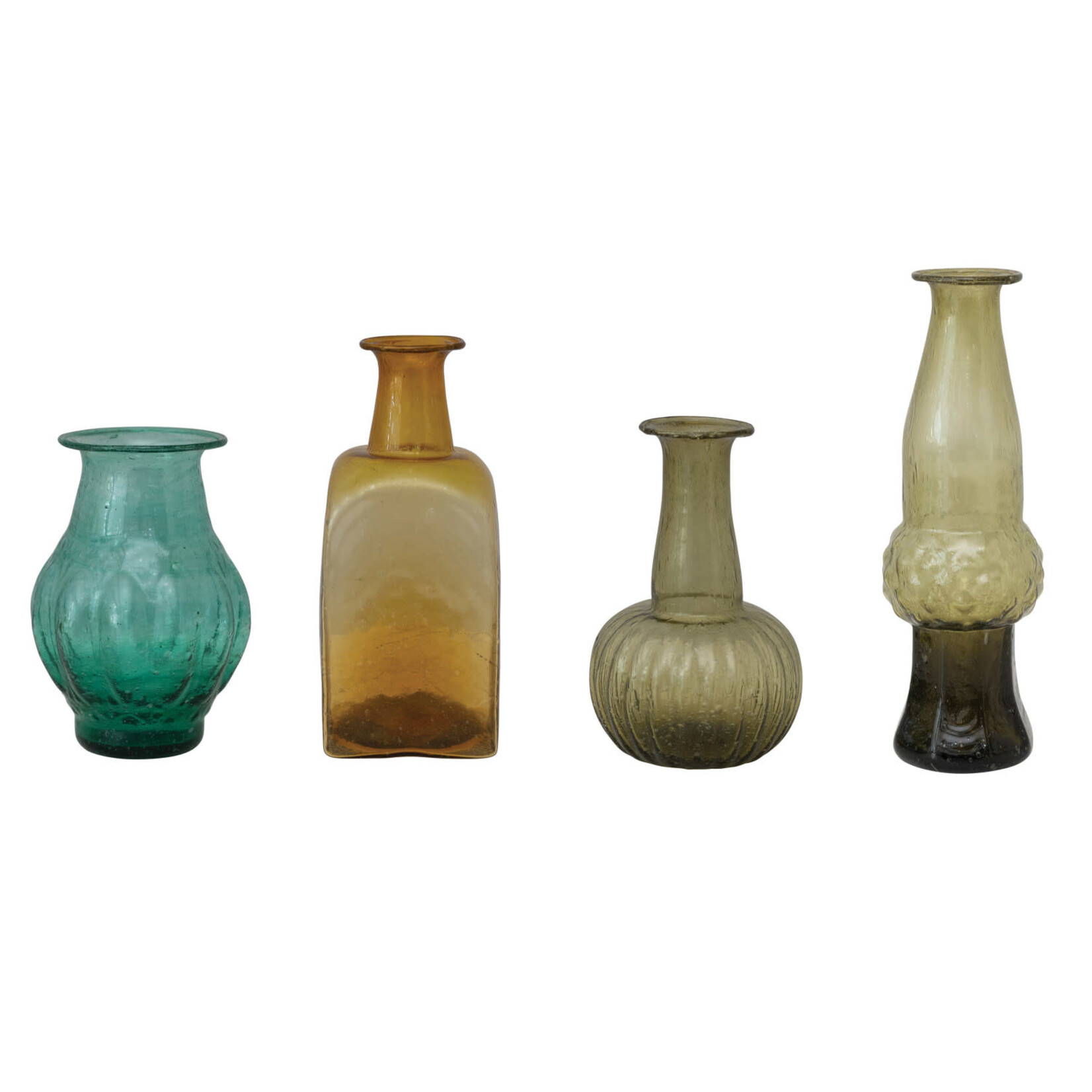 Hand-Blown Glass Vase