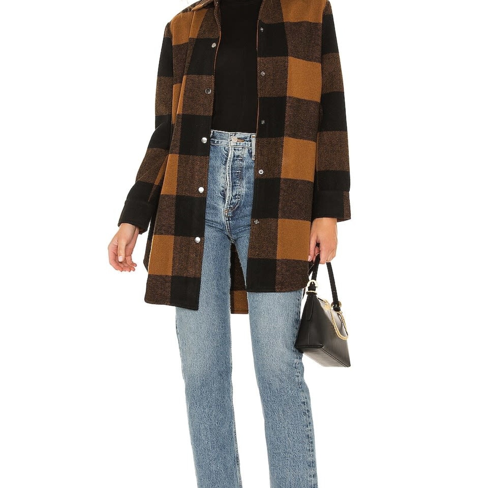 stevemadden Eldridge Plaid Coat