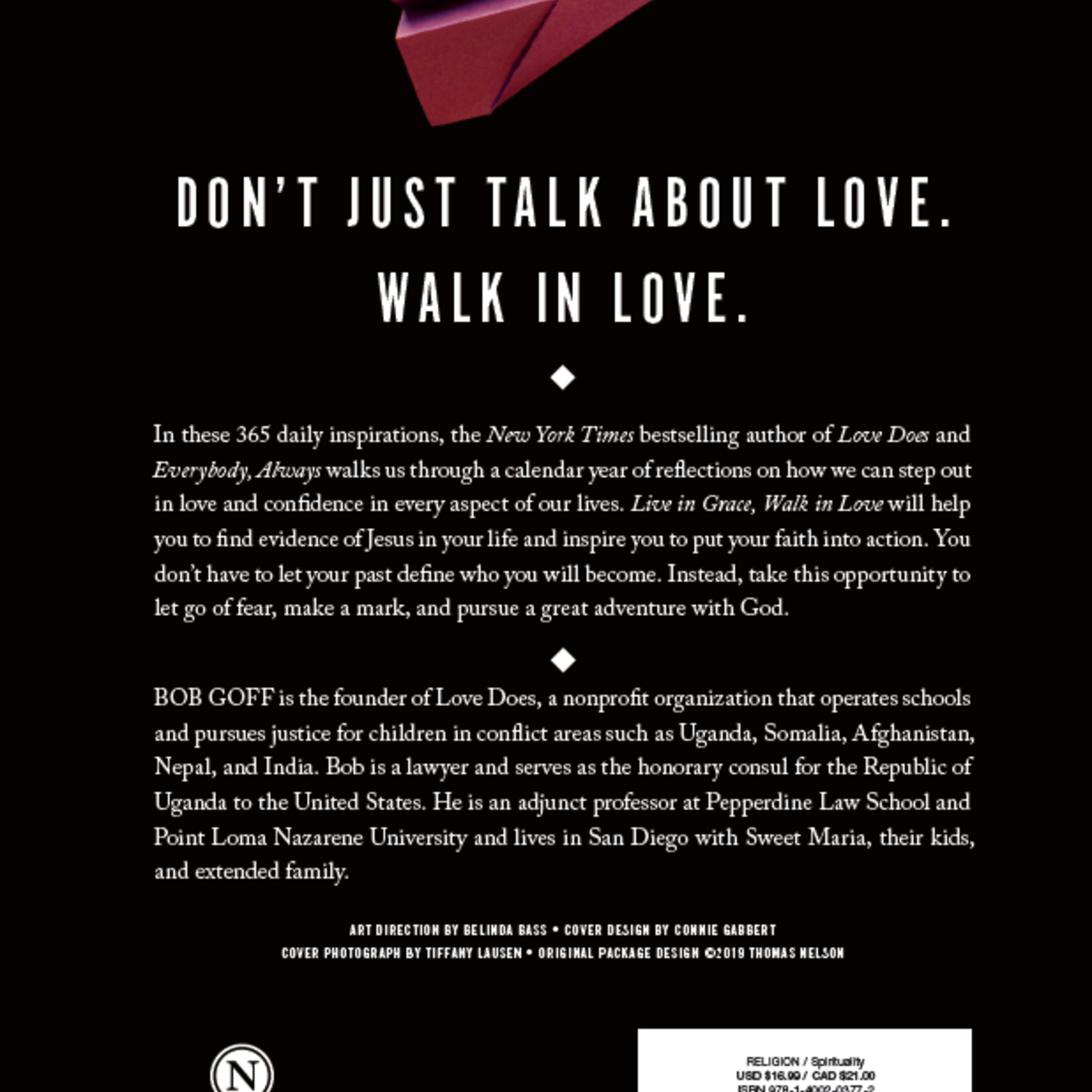 Live in Grace Walk in Love