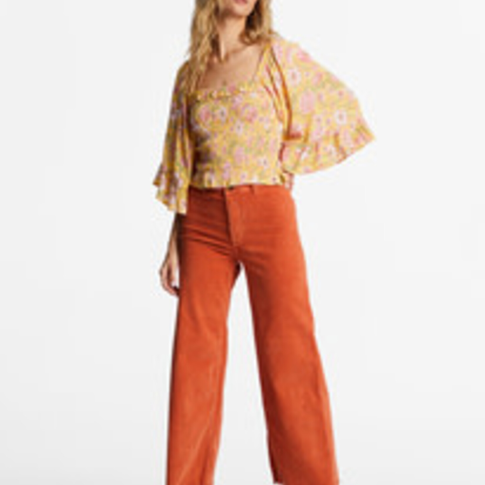 Billabong Be My Babe Bell Sleeve Top