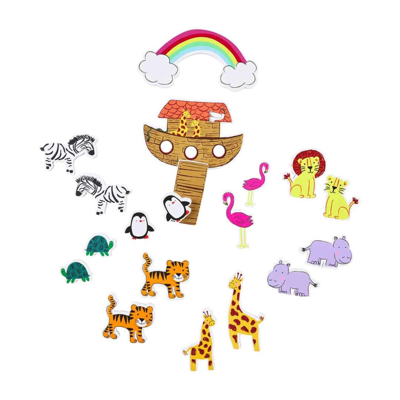 Mudpie Noahs Ark Bath Stickables