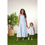 Mudpie Smocked Sundress & Headband Set