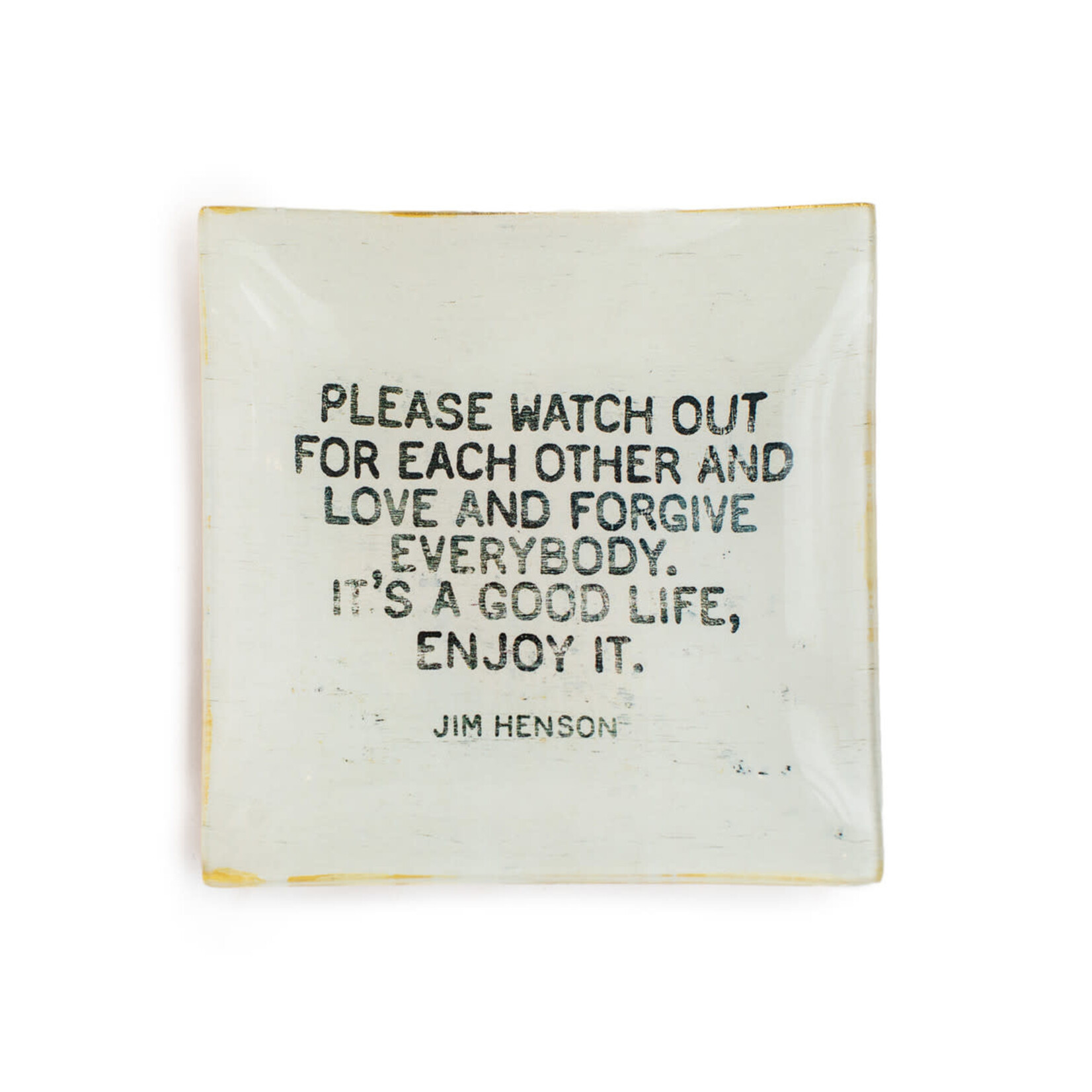 SugarBoo Square Decoupage Plate
