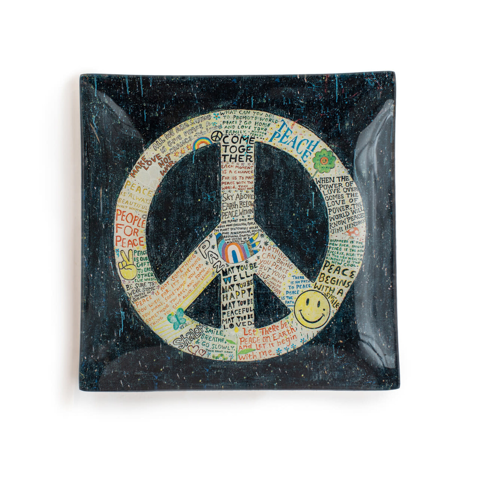 SugarBoo Square Decoupage Plate