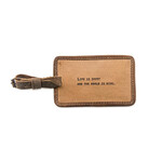 SugarBoo Leather Luggage Tag
