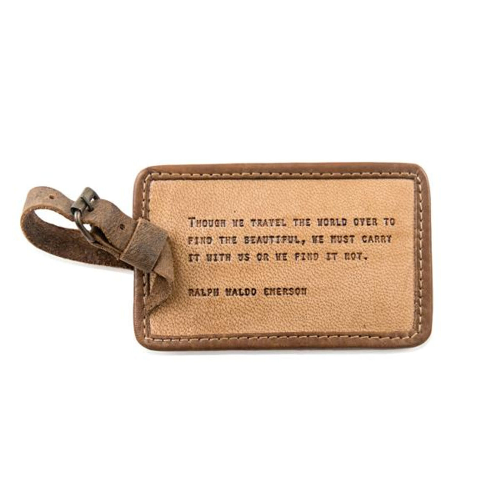 SugarBoo Leather Luggage Tag