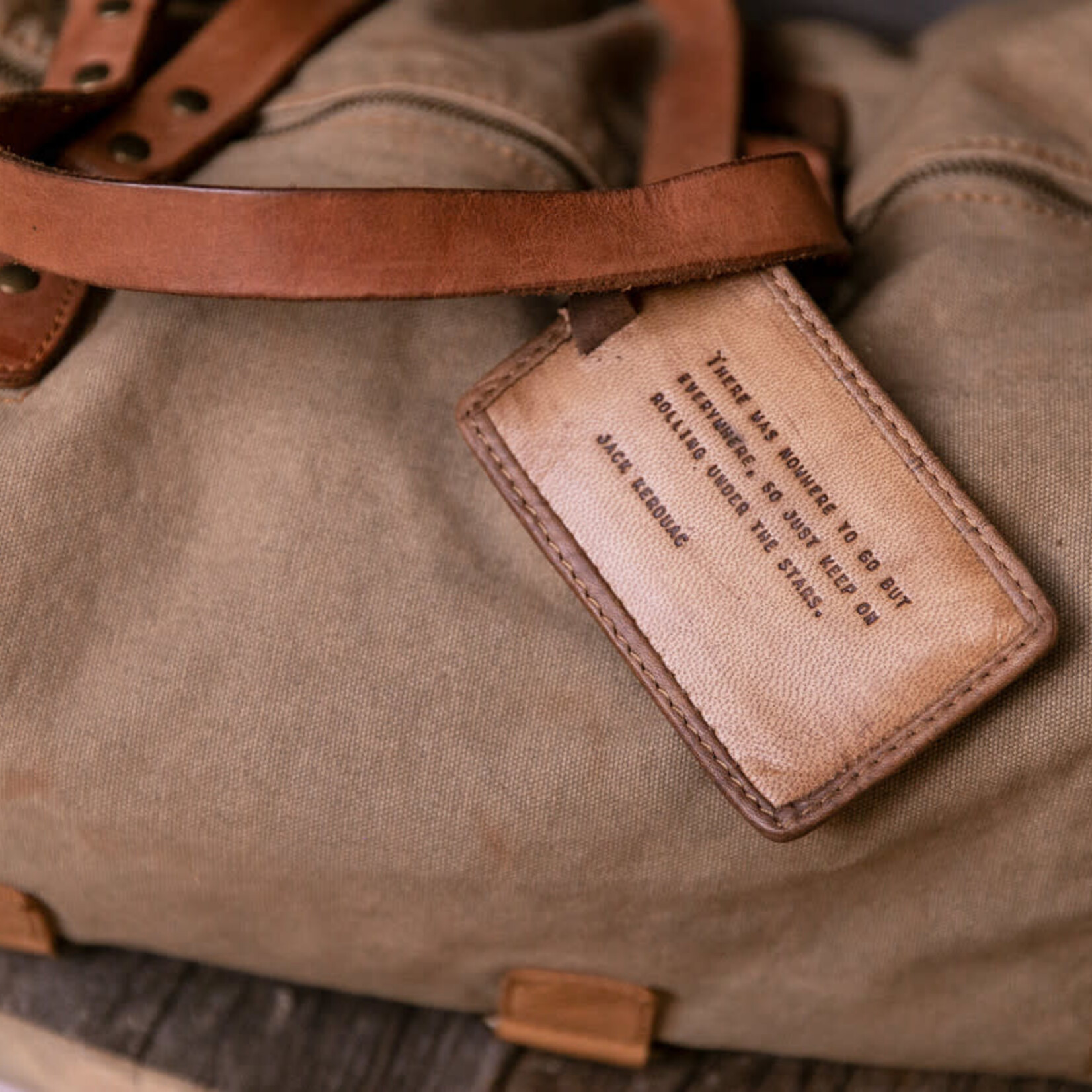 SugarBoo Leather Luggage Tag