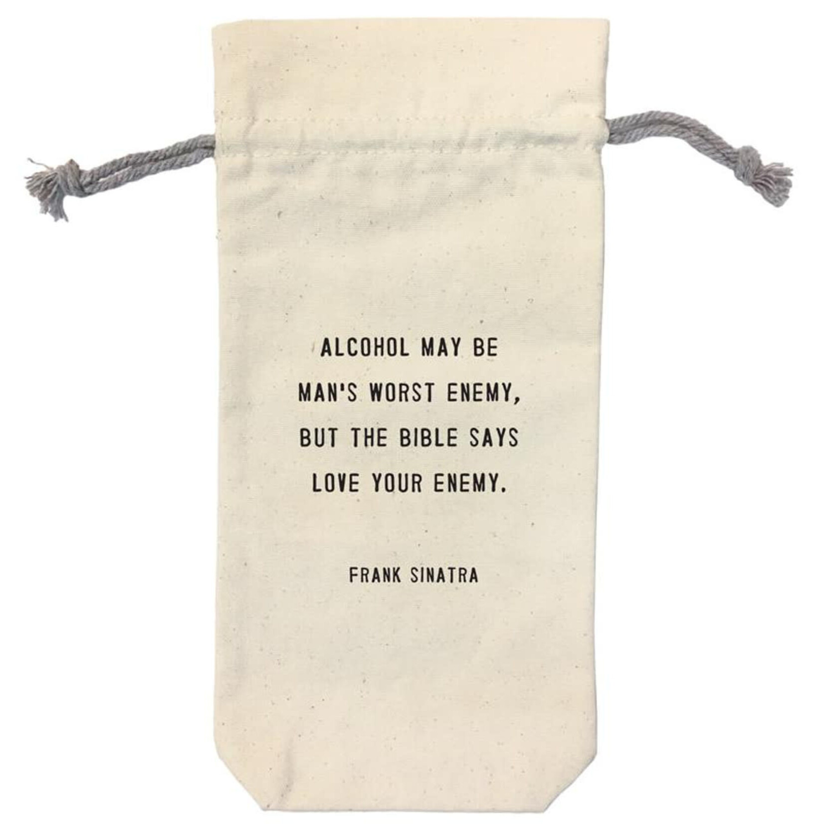 SugarBoo Canvas Wine Bag