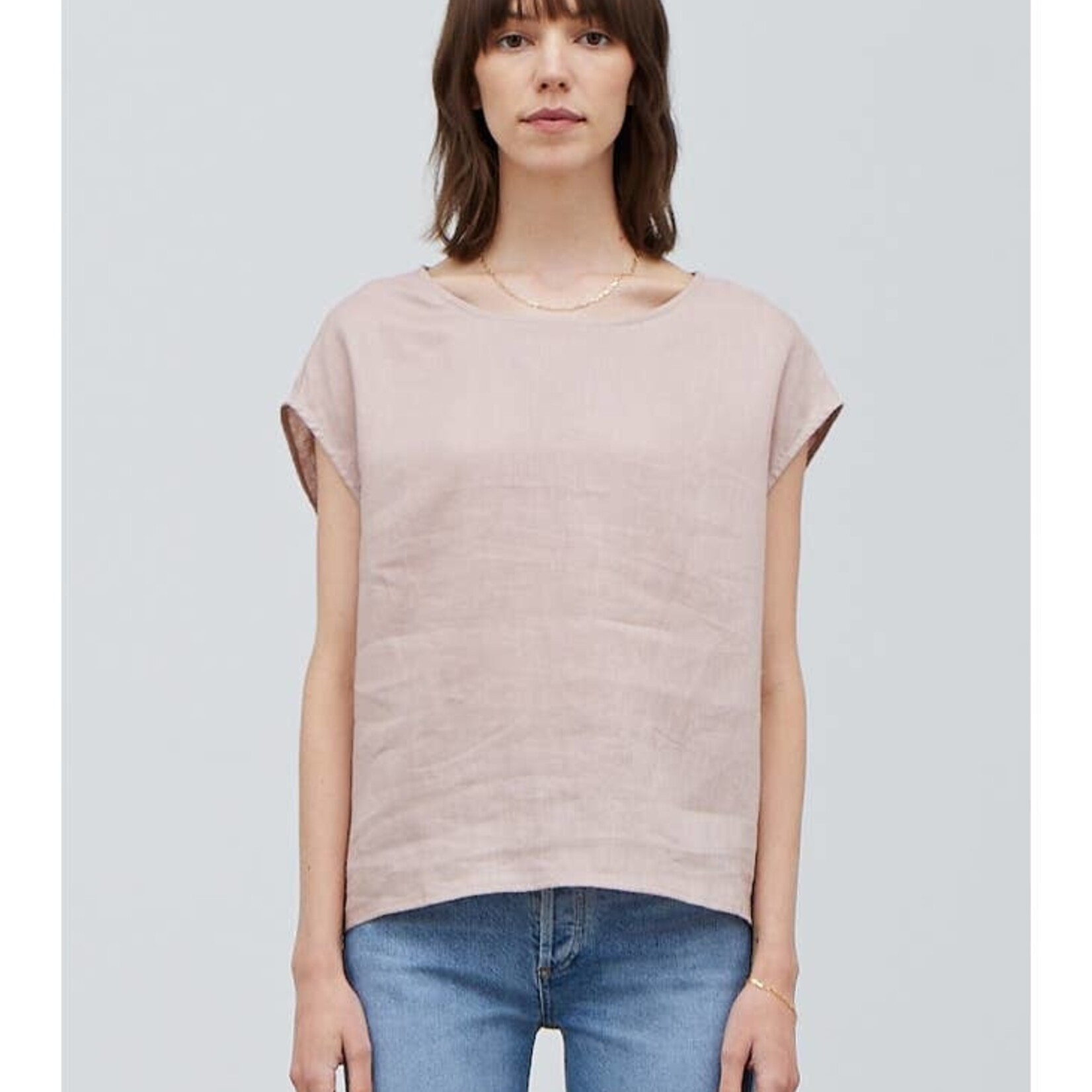 Grade & Gather Linen Shell Top