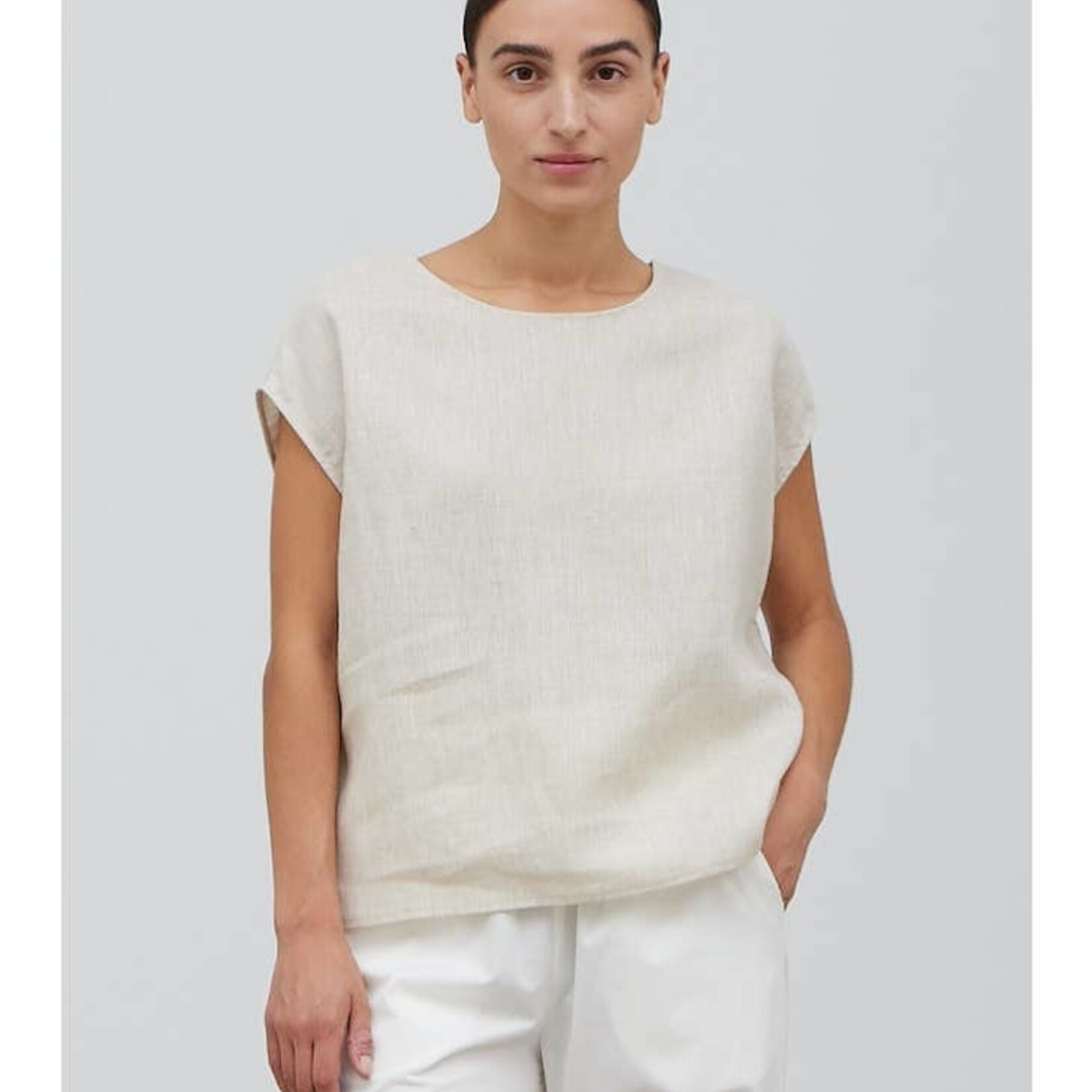 Grade & Gather Linen Shell Top