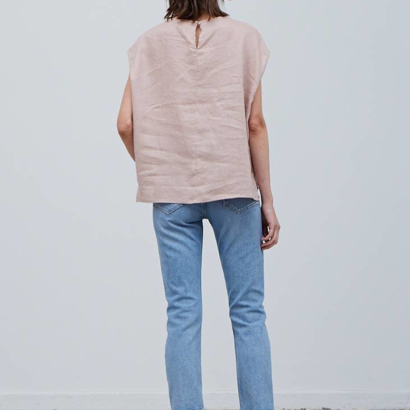 Grade & Gather Linen Shell Top