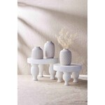 Mudpie White Footed Pedestal, lg