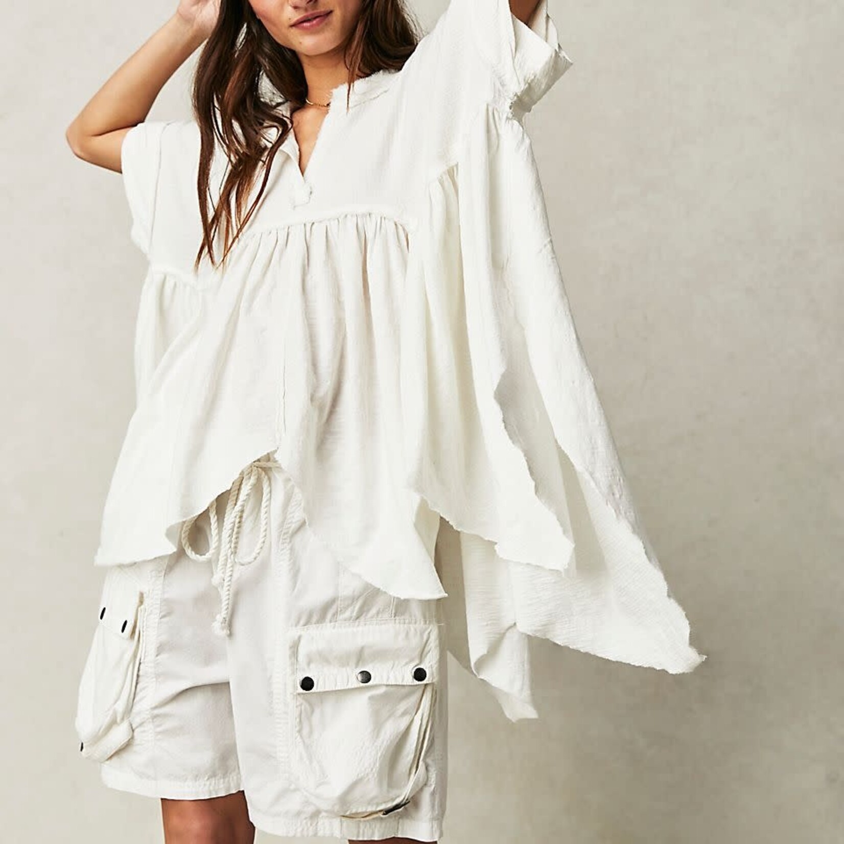 Free People Sugar Rush Babydoll Top