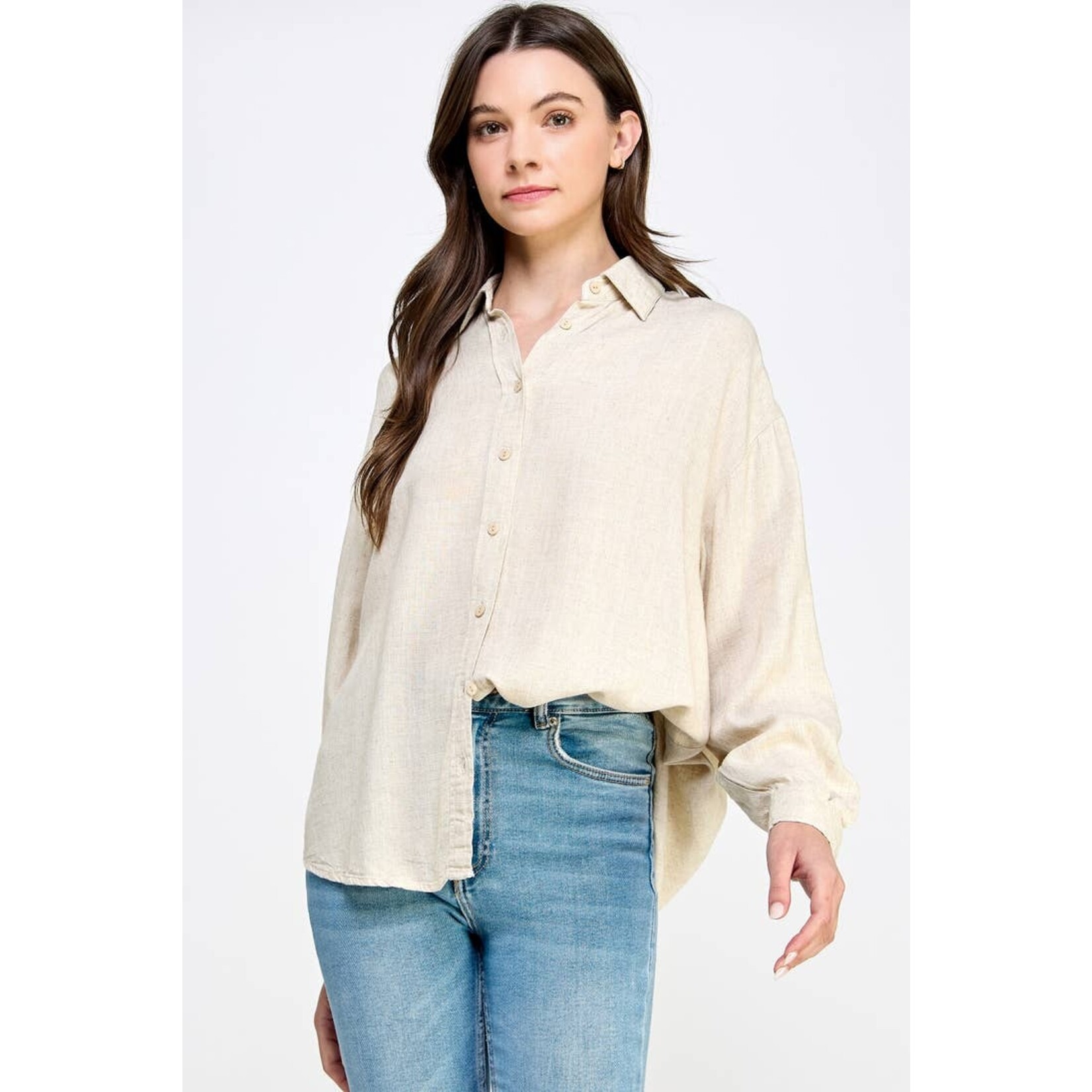 Linen Button-Down Shirt - Theophilus