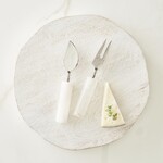 Face To Face F2F Alabaster Cheese Knives, set of 2