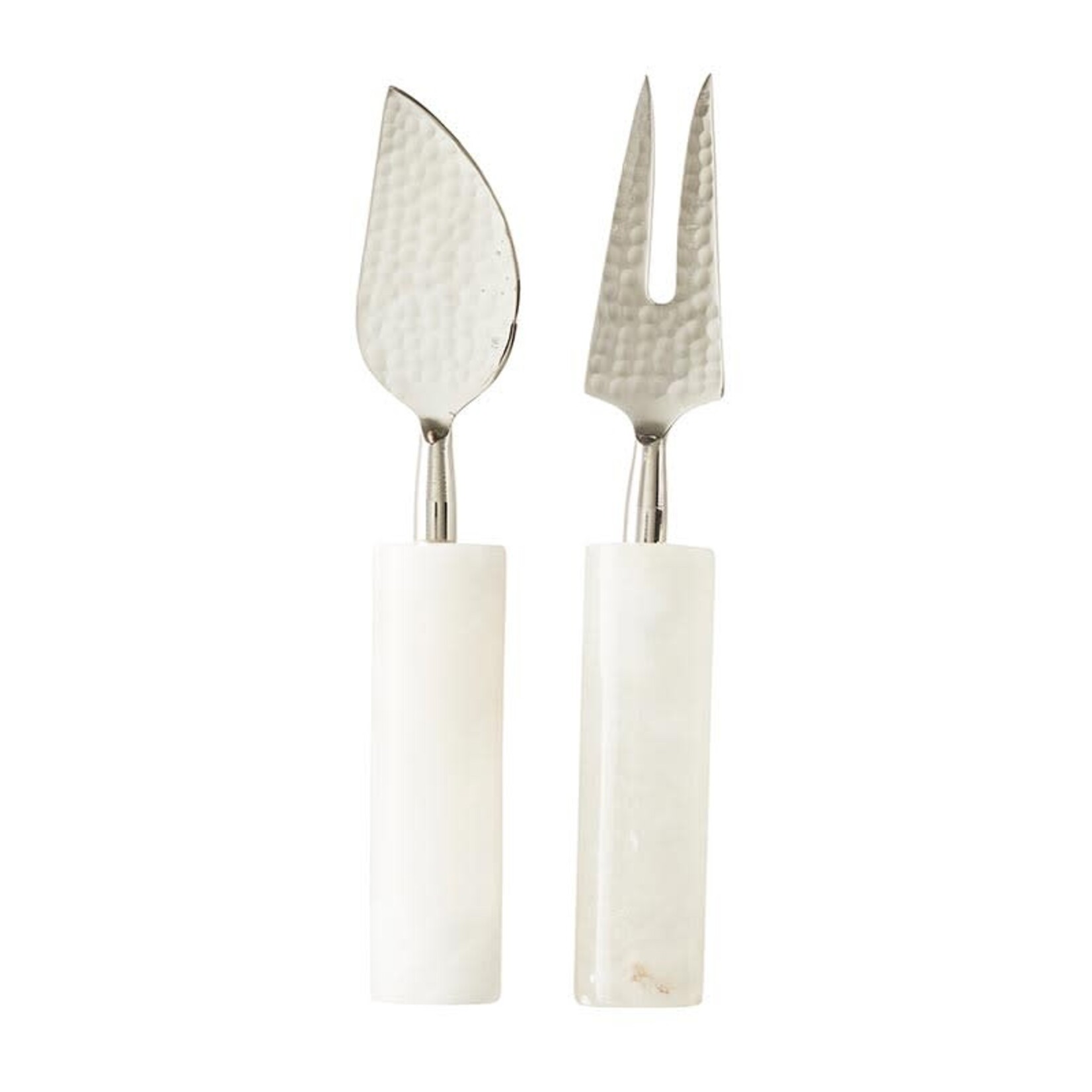 Face To Face F2F Alabaster Cheese Knives, set of 2