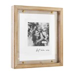 Mudpie Best Mom Ever Wood Brass Frame