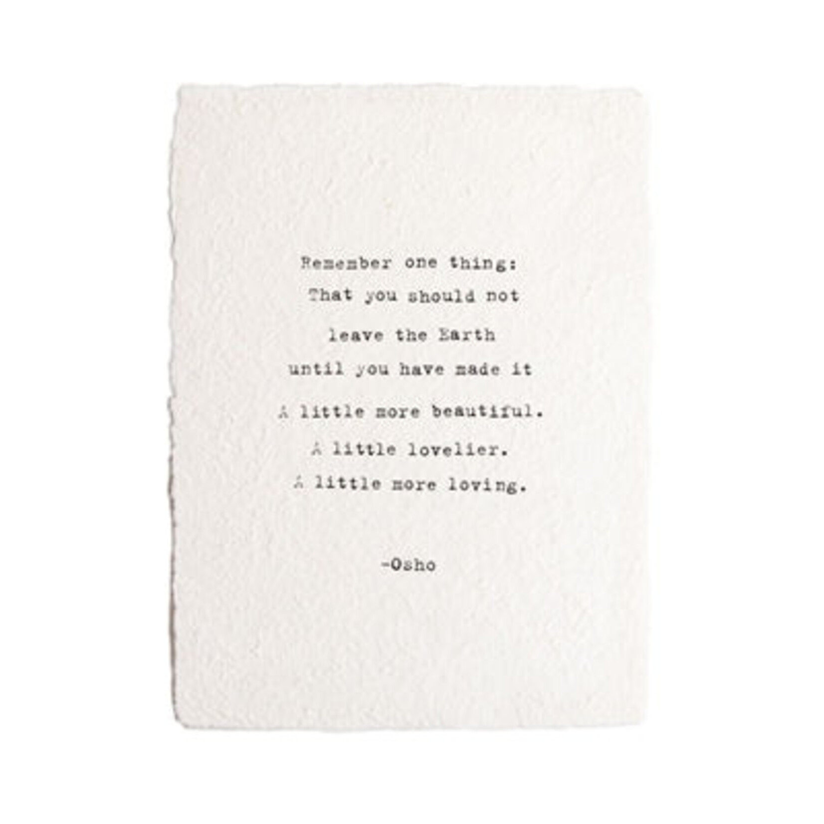 SugarBoo Handmade Paper Print 12 x 16
