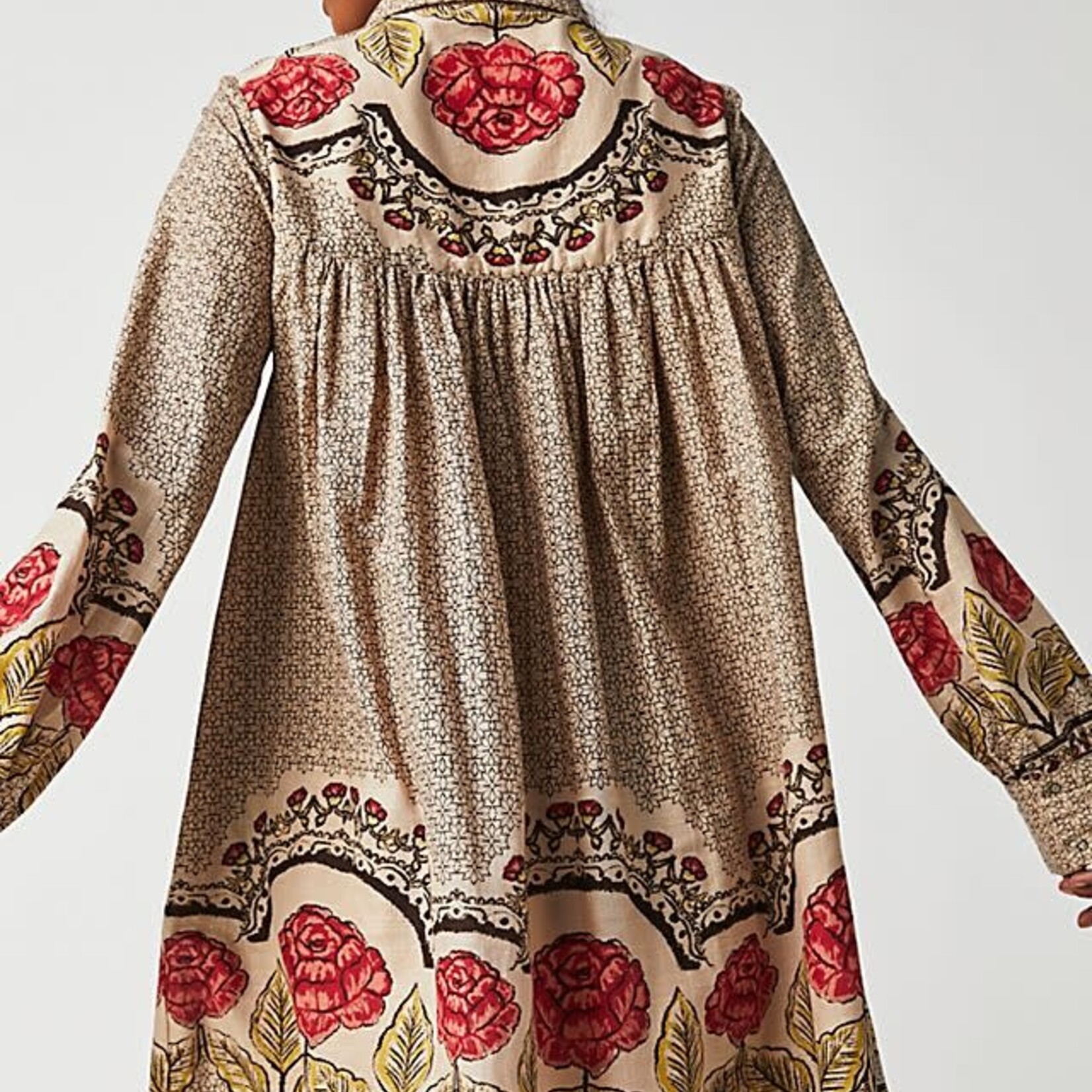 Free People Smell the Roses Mini Dress