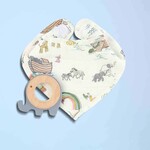 Mudpie Teether & Bib Set