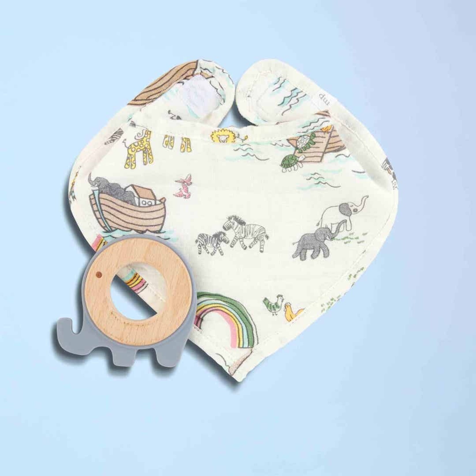 Mudpie Teether & Bib Set