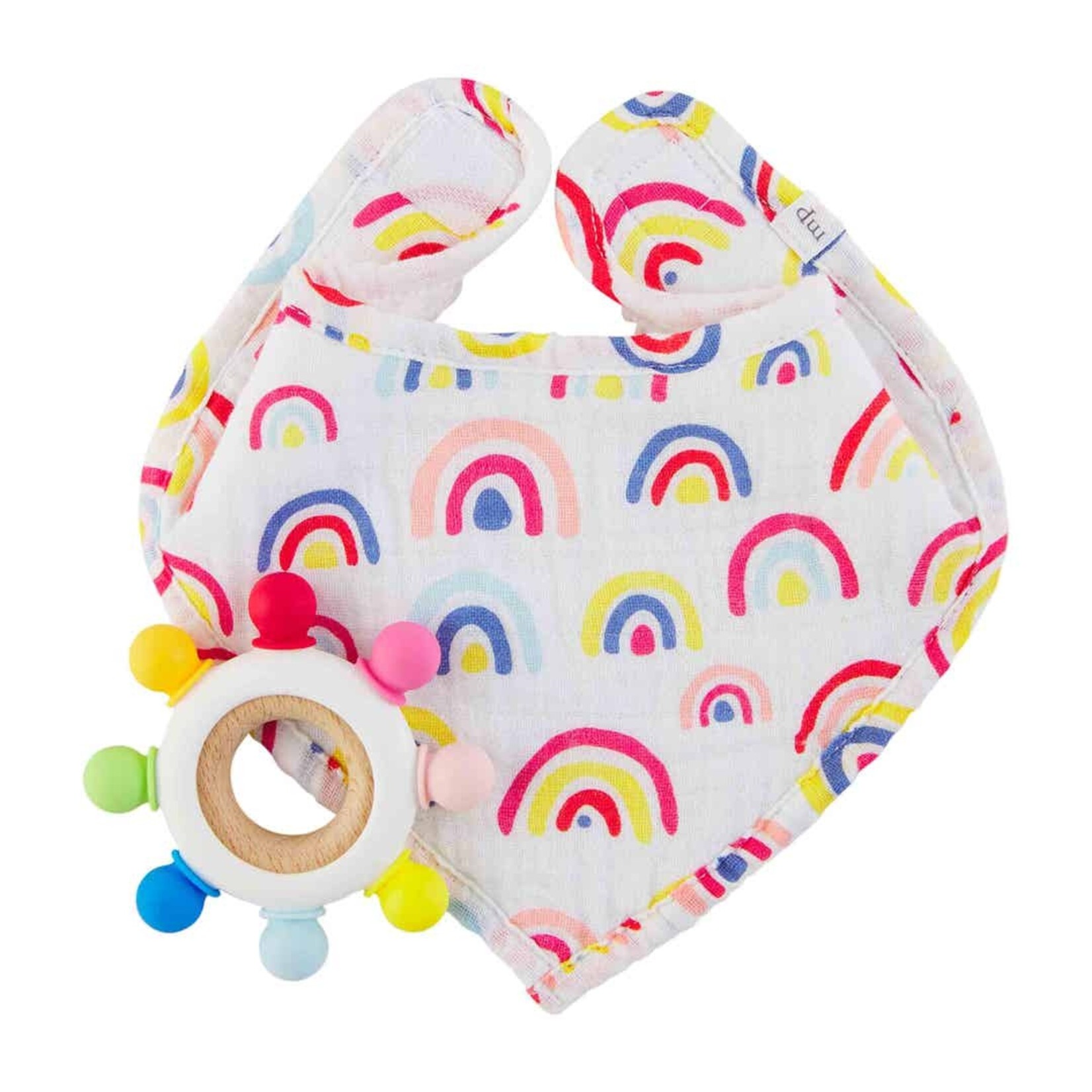 Mudpie Teether & Bib Set