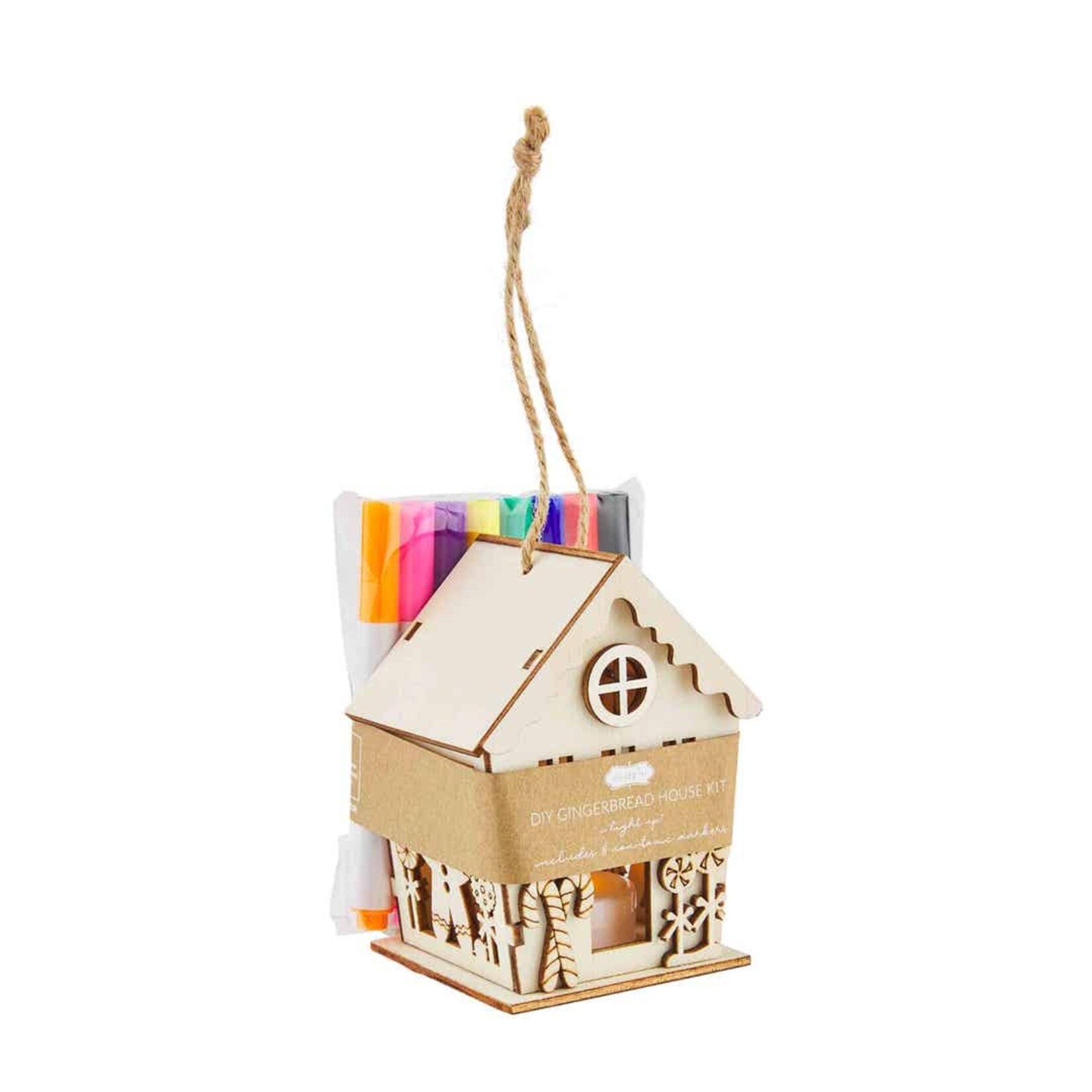 Mudpie DIY Gingerbread Ornament Kit