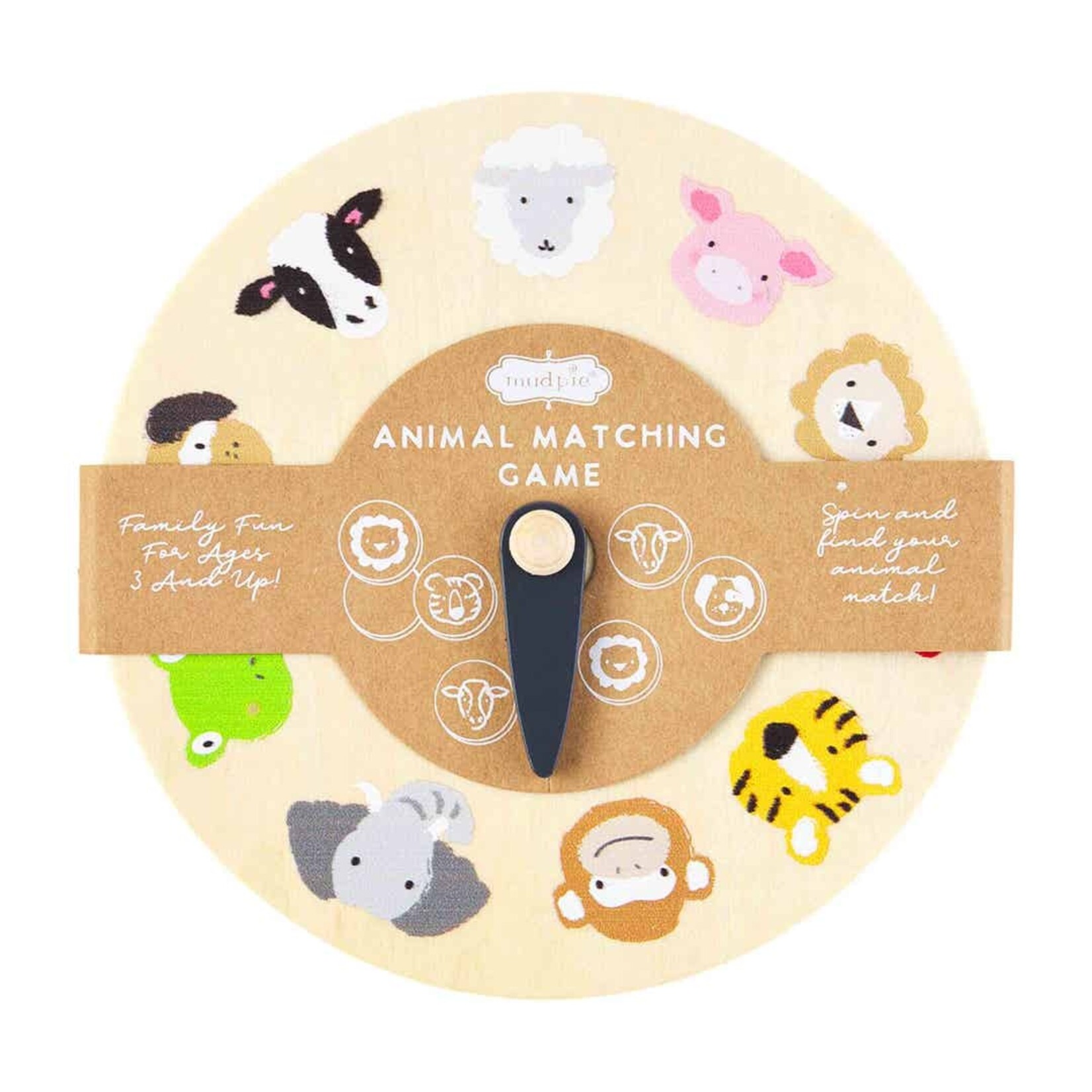Mudpie Animal Matching Game