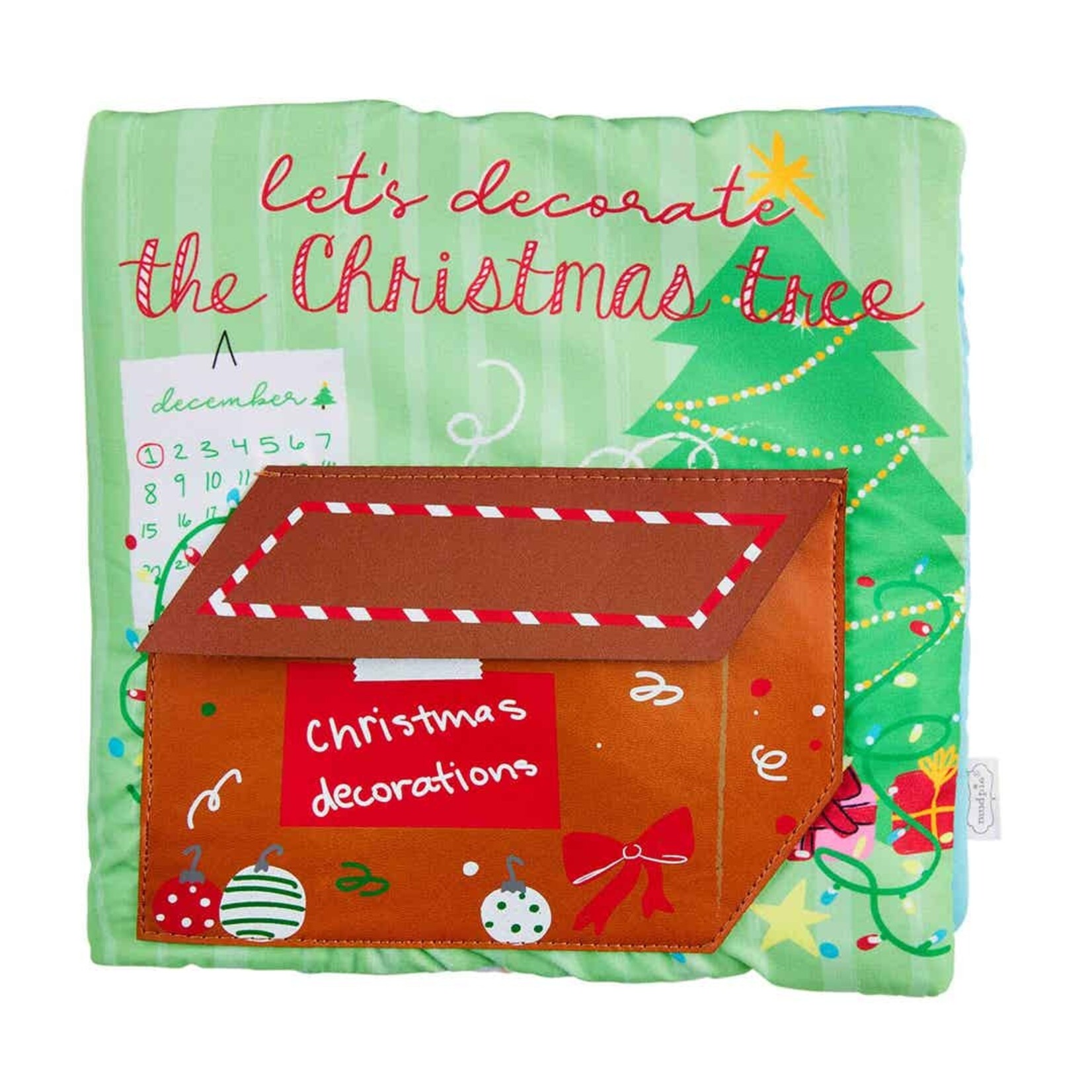 Mudpie Decorate Your Christmas Tree Book