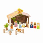 Mudpie Wood Nativity Set